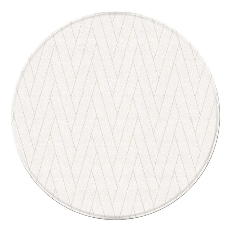 Kaloo Tapis de Jeux Réversible Rond+Arche d'activité- ChevronsMacaron