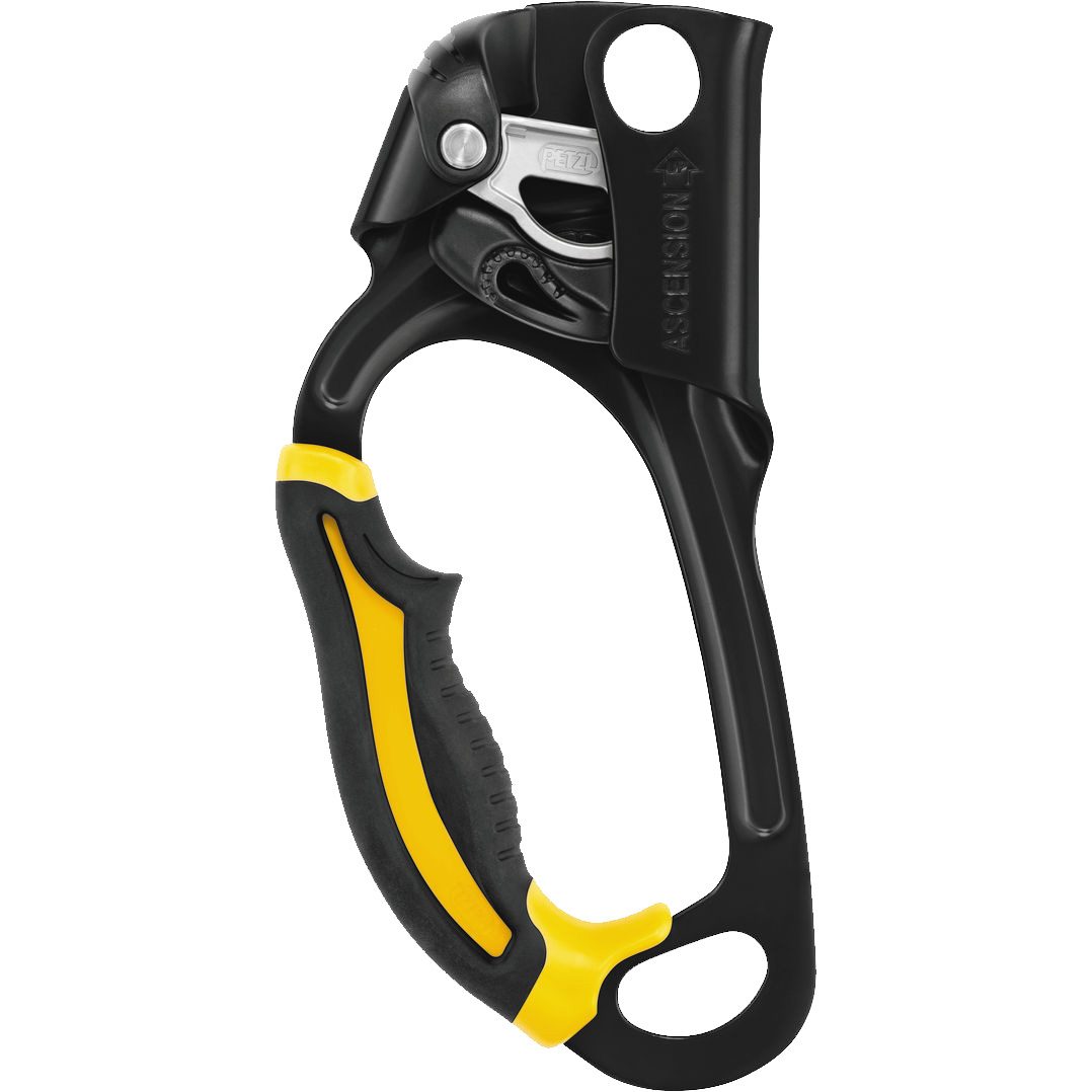 Petzl Ascension Seilklemme Links schwarz