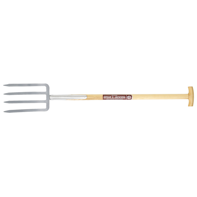 Spear & Jackson spitvork 850mm 4-tands