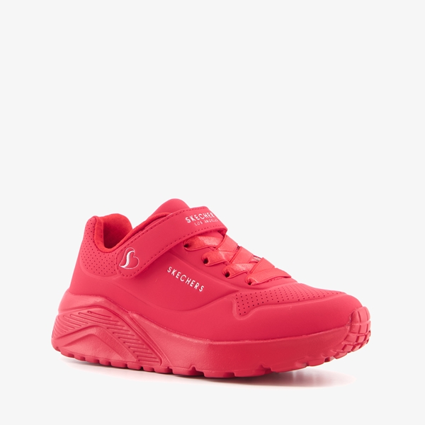 Skechers Uno Lite kinder sneakers rood