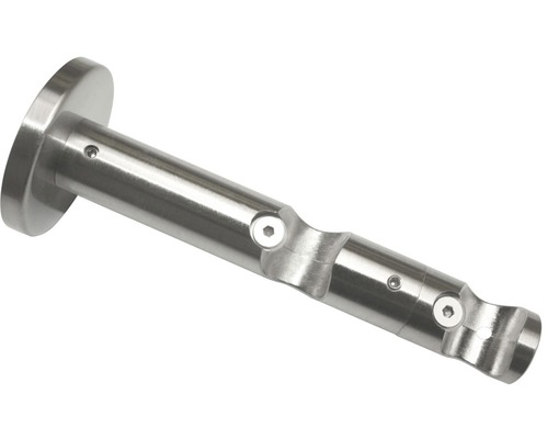 Dubbele wandbeugel voor Memphis, RVS-look, Ø 16 mm
