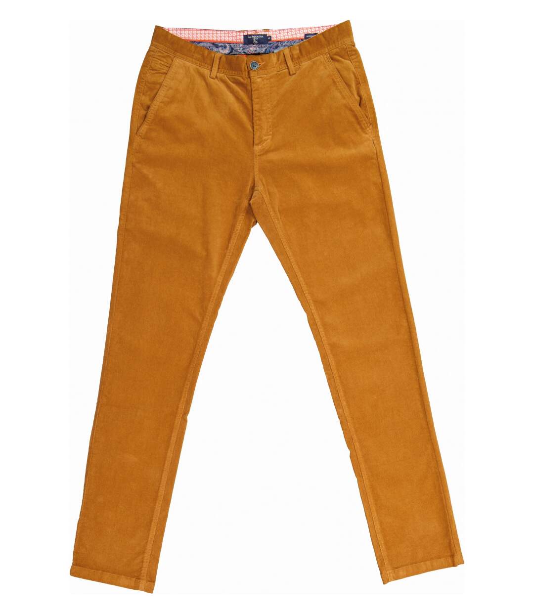 Pantalon chino velours cotelé