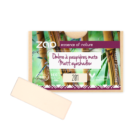 Zao Recharge Ombre à paupières Ivoire 201
