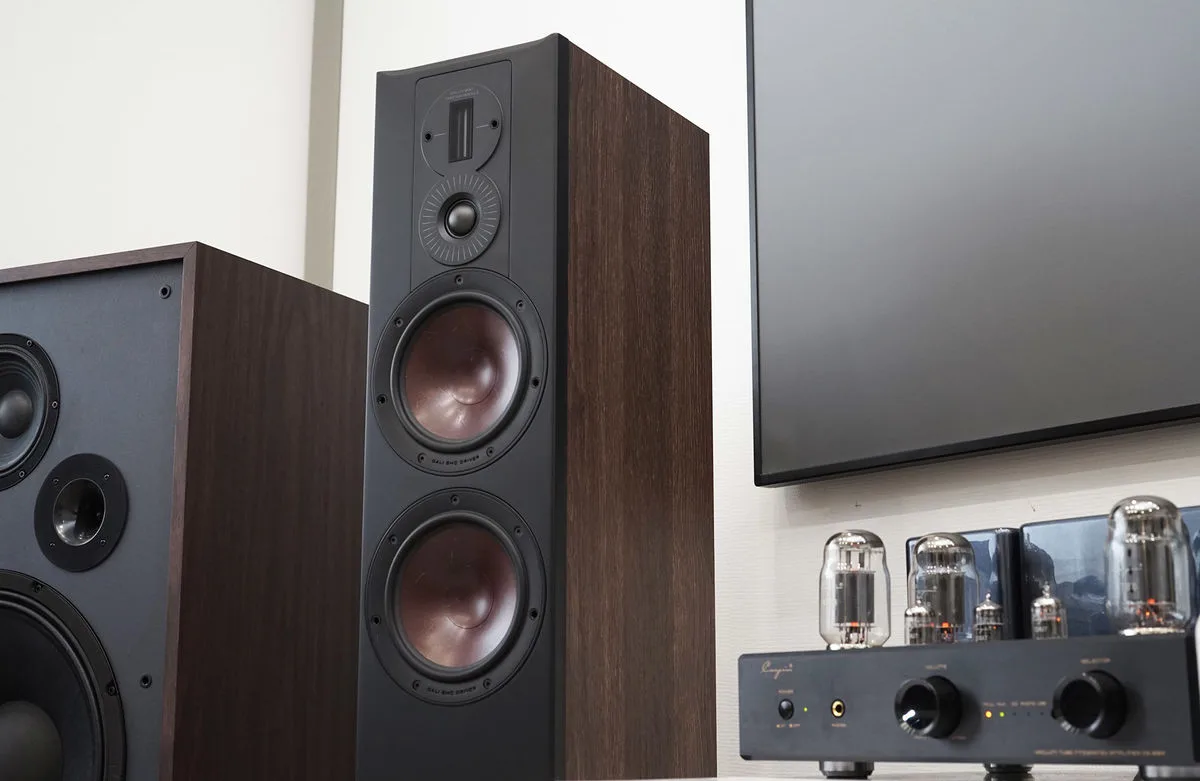 Dali Opticon 6 MKII Chêne foncé (la paire) Enceintes colonne