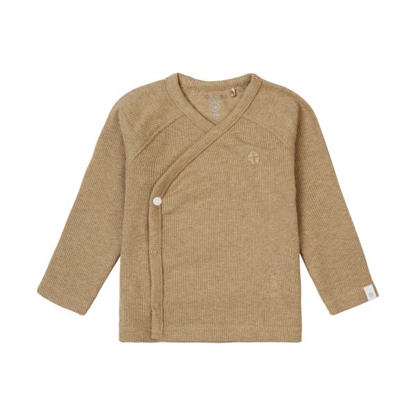 Noppies Rib Nanyuki Shirt Taupe Melange Mt. 44