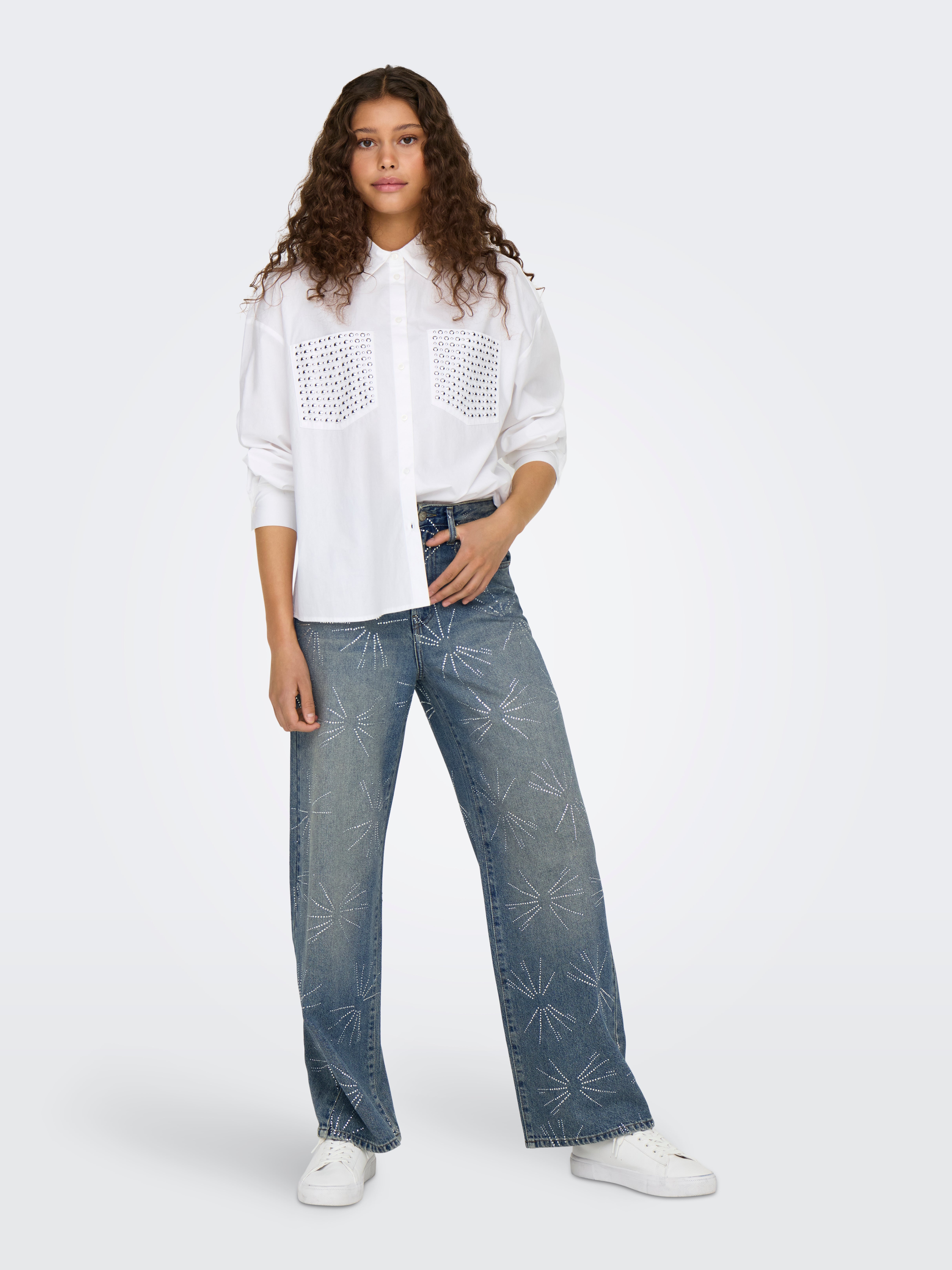 ONLGITHA Hemd Bright White