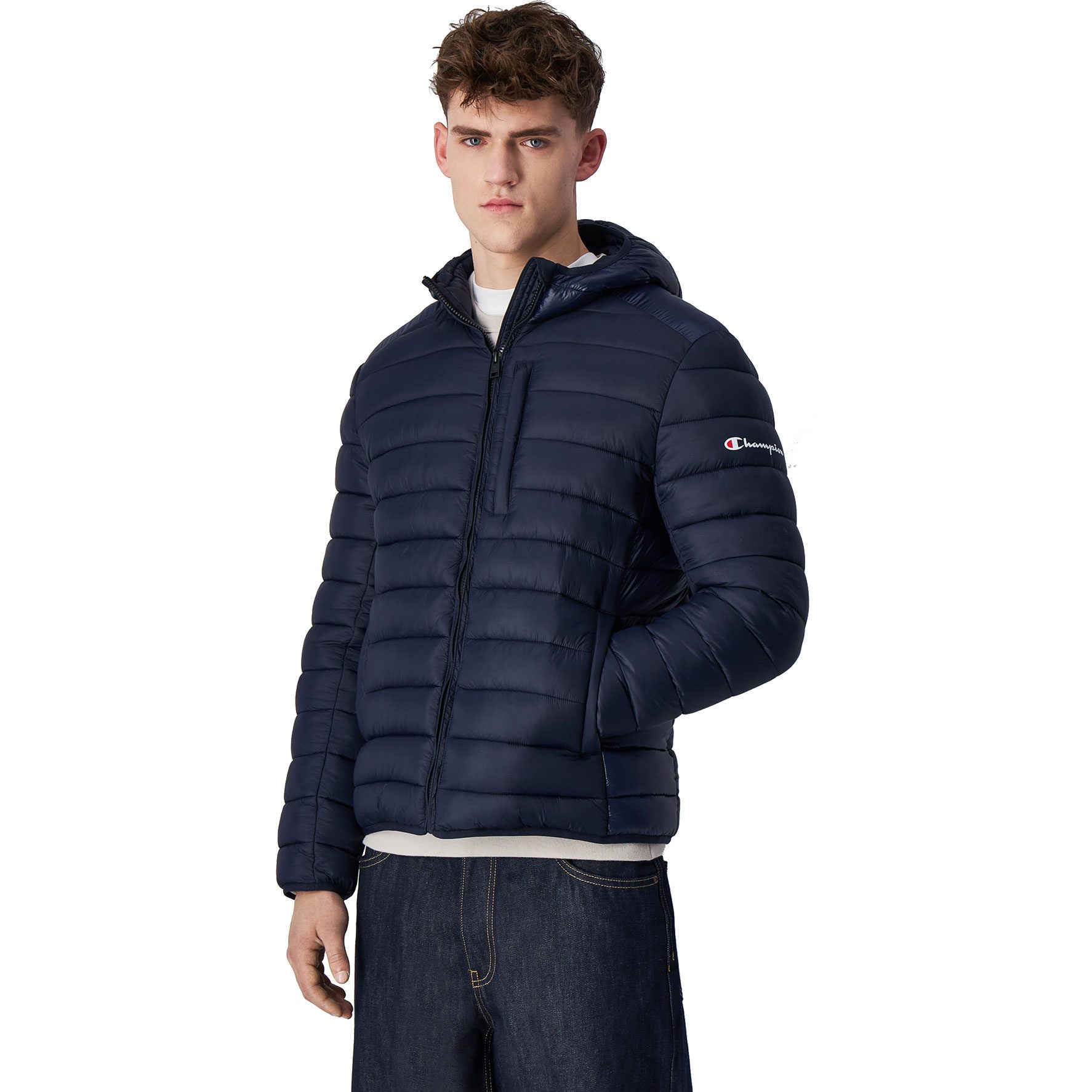 Champion Hooded Jacke Herren blau