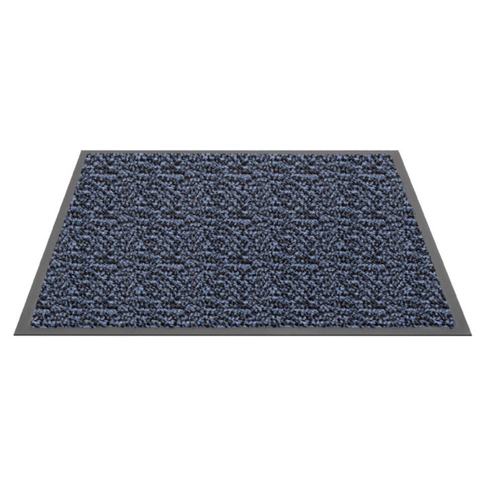 Schoonloopmat Blauw - Mars - 60 x 90 cm