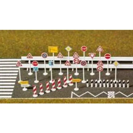 Busch Verkehrszeichen-Set