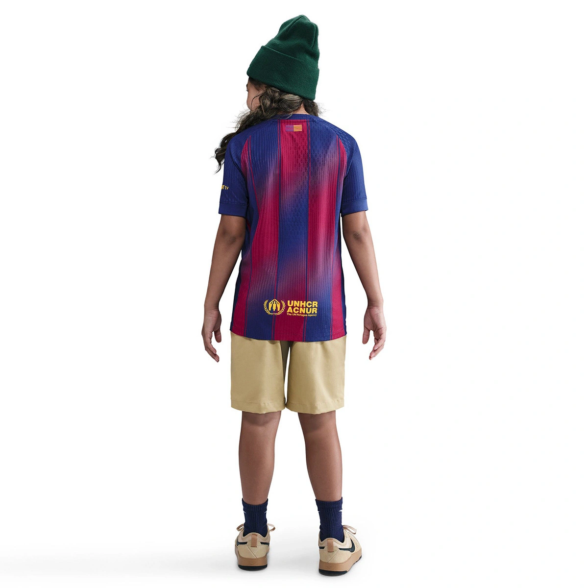 Camisola Nike Authentic FC Barcelona Primeiro Equipamento 2025-2026 Criança