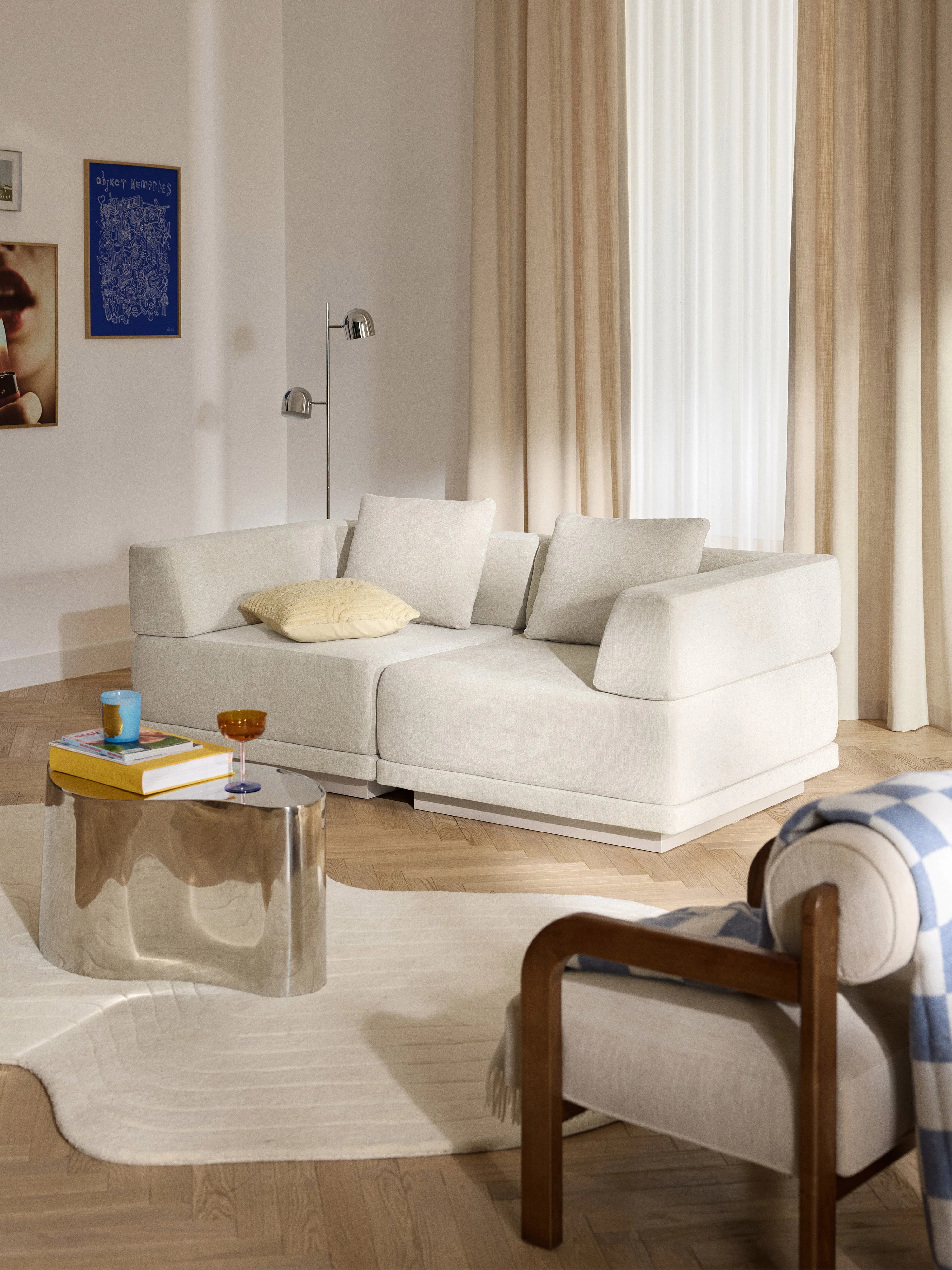 Modulaire bank Colin (2-zits)