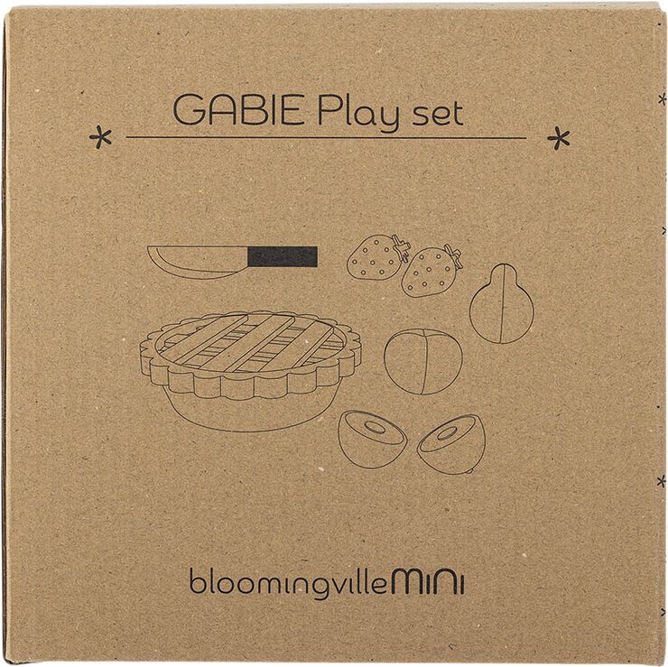 Bloomingville Mini Gabie Legetøj, Legemad, Gul, Lotus Gul