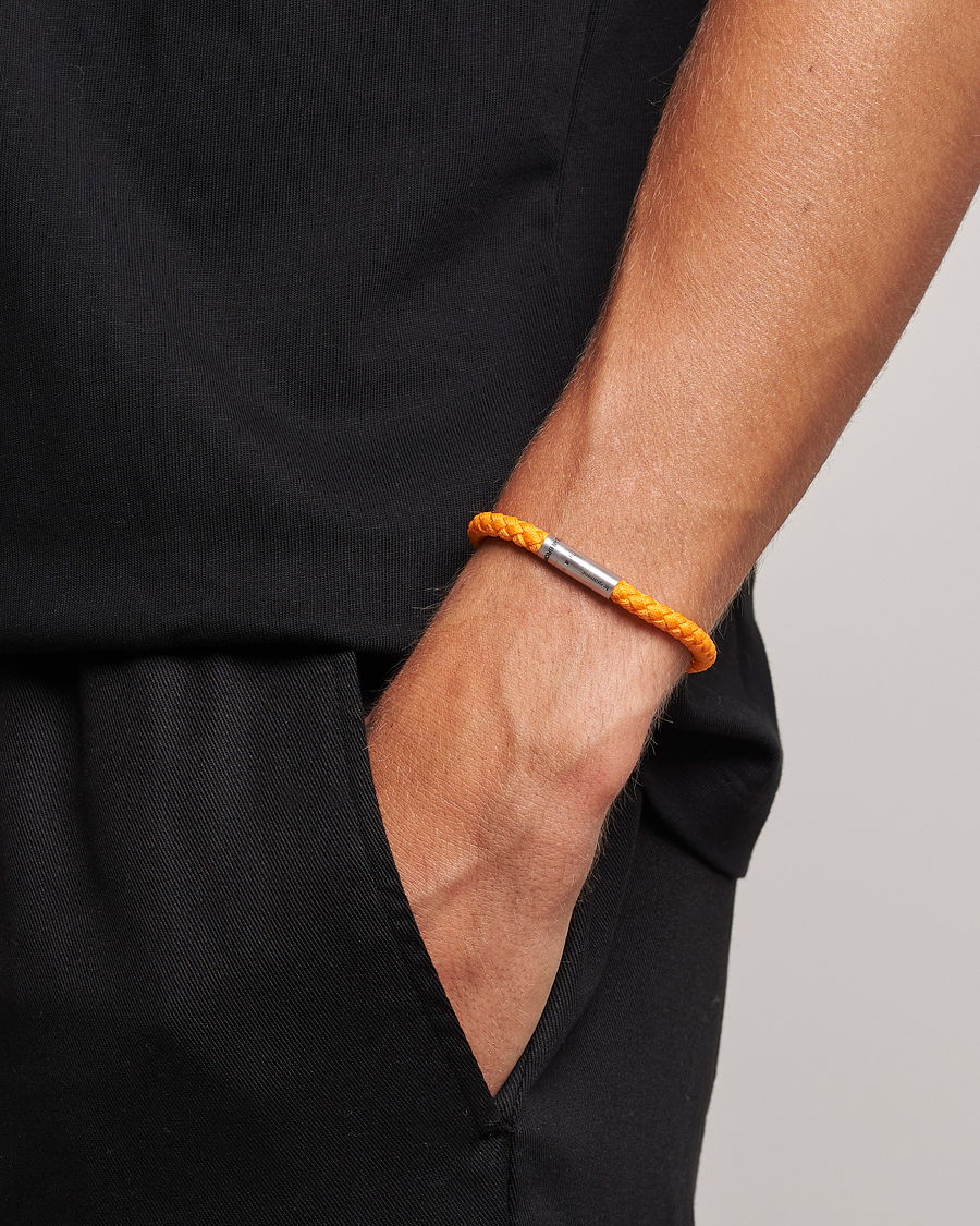 LE GRAMME X Orlebar Brown Nato Bracelet Beacon/Sterling Silver