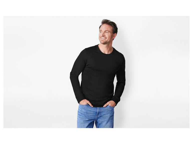 Heren shirt met lange mouwen
