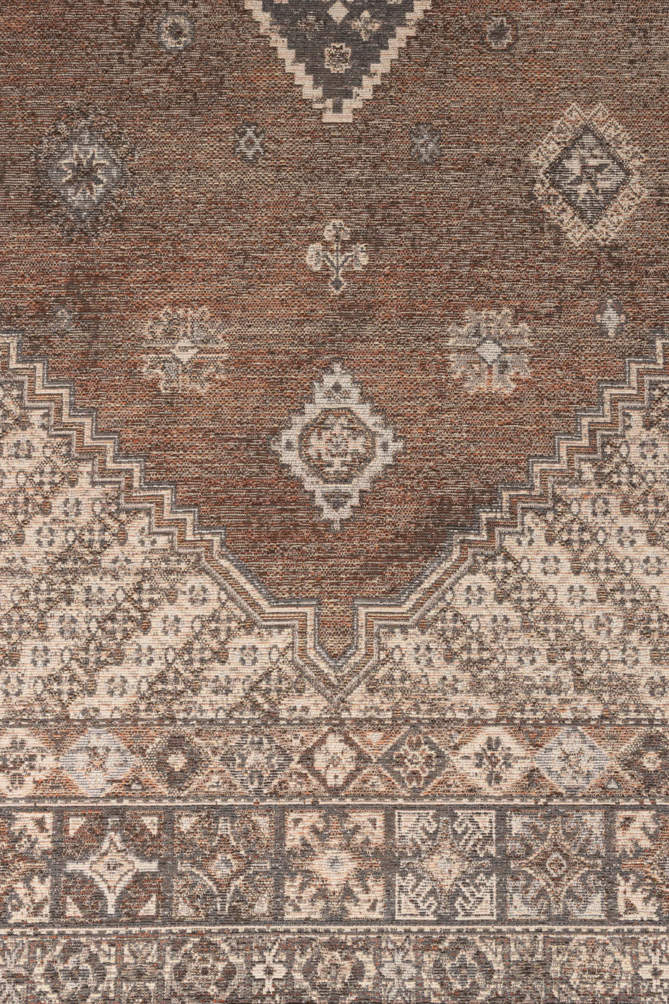 CARPET DEVON EARTHY BROWN M 170 X 240