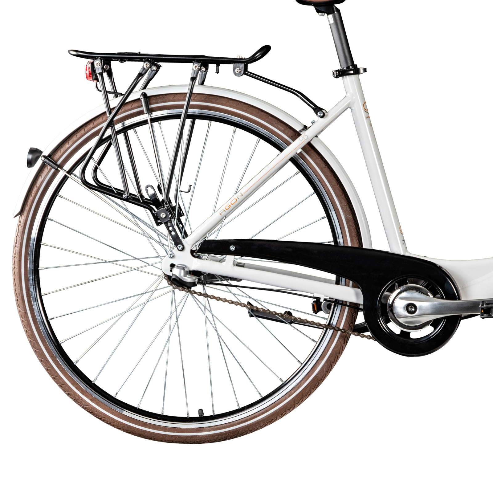 Zündapp City Bike AGON Unisex 28'' - weiß - 48 cm Rahmenhöhe