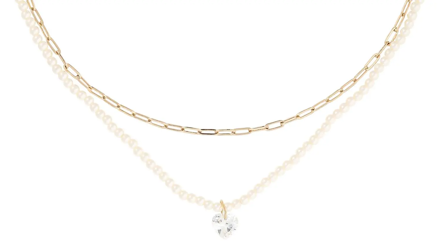 Layering Kette -  Loving Duo