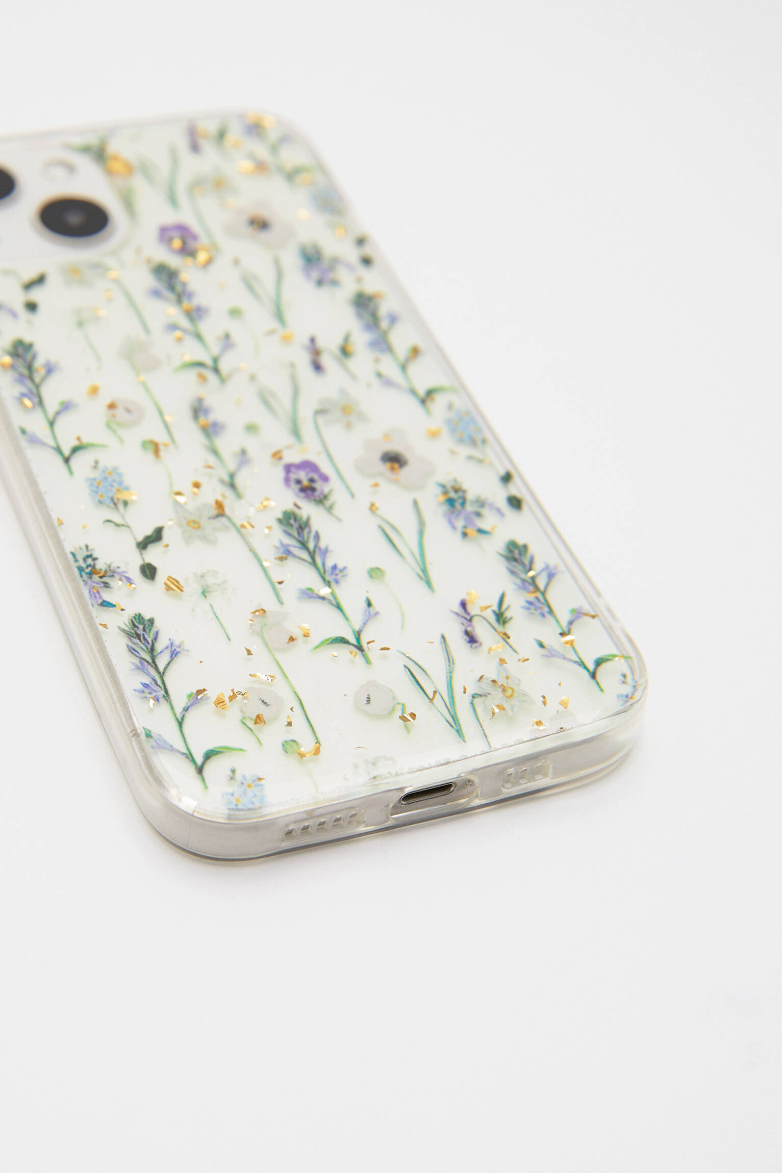 CAPA PARA IPHONE COM FLORES - VARIADAS