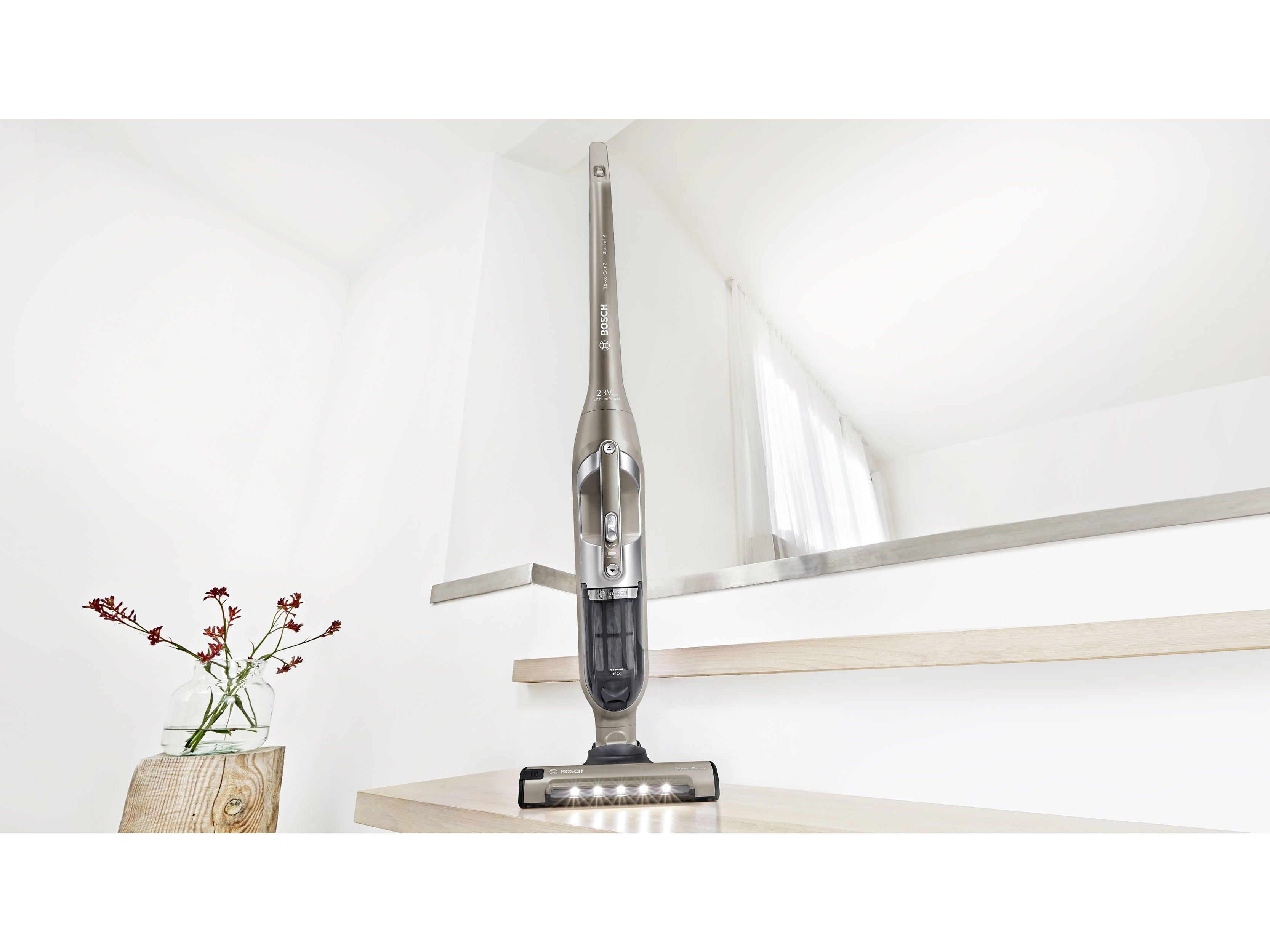 ASPIRADOR VERTICAL BOSCH BBH3ALL23 FLEXXO 23V