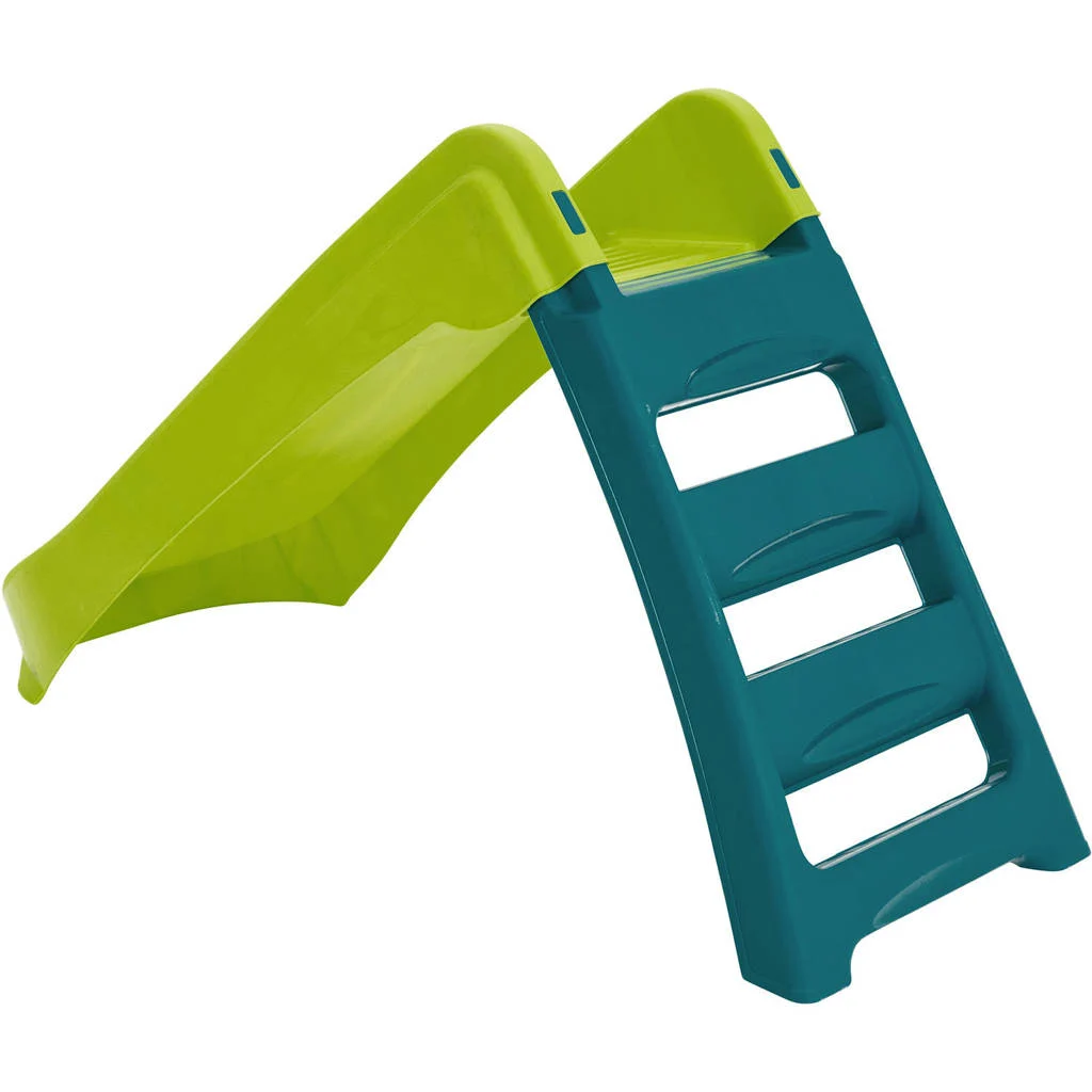 Glijbaan opvouwbaar 4ft lemon/blauw