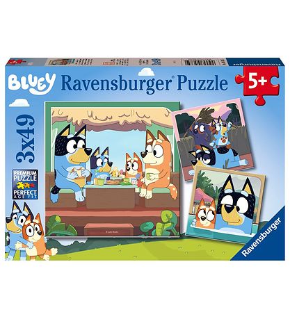 Ravensburger Puzzlespiel - 3x49 Teile - Blau