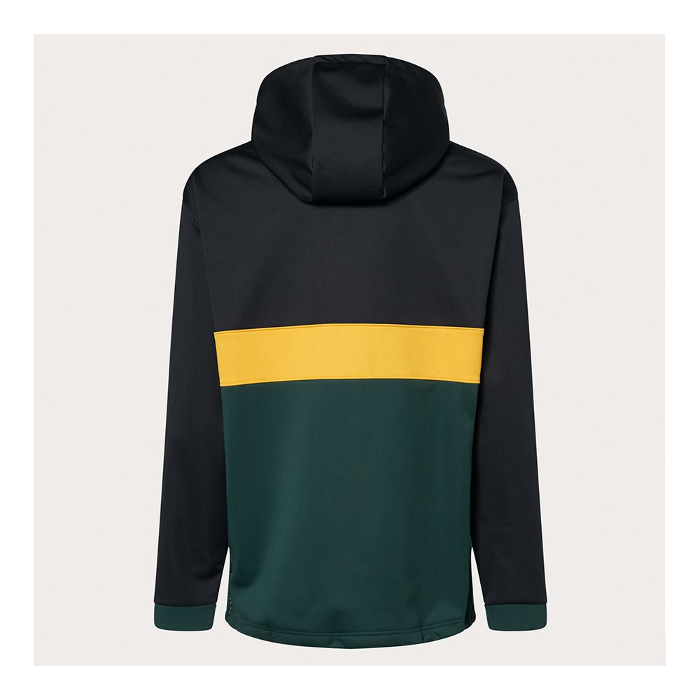Oakley TNP NOSE GRAB SOFTSHELL - Veste Homme black/hunter green