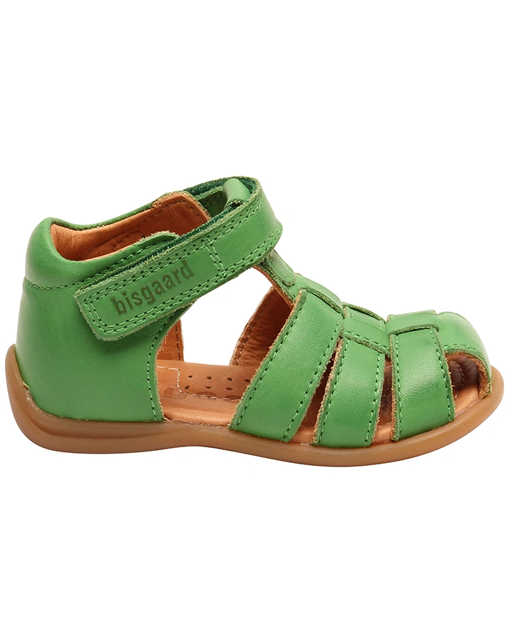 Lauflern-Sandalen CARLY mit Zehenschutz in green