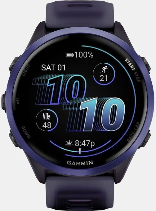 Garmin - Forerunner 570 - Smartwatch - Indigo - Aluminium - AMOLED-display