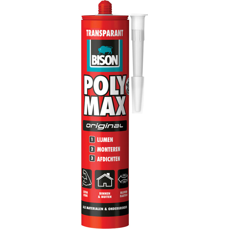 Bison polymax original Transparant 300gr
