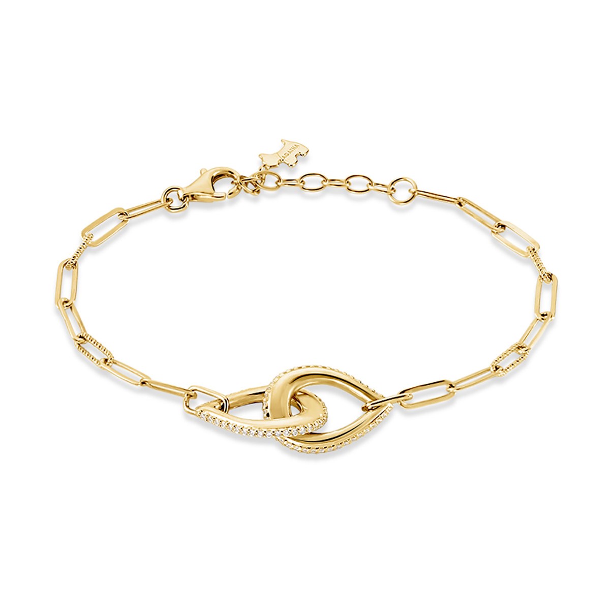 Bracelet Agatha Gemini doré