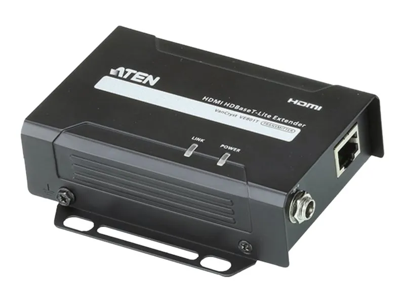 ATEN VanCryst VE801 HDMI HDBaseT-Lite Extender, Transmitter - Video/audio ekspander - sender - HDMI, HDBaseT - op til 70 m