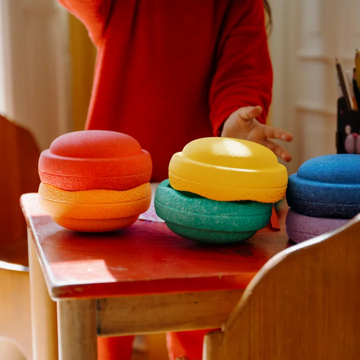 Stapelstein® - Original Mini, rainbow classic (6er-Set)