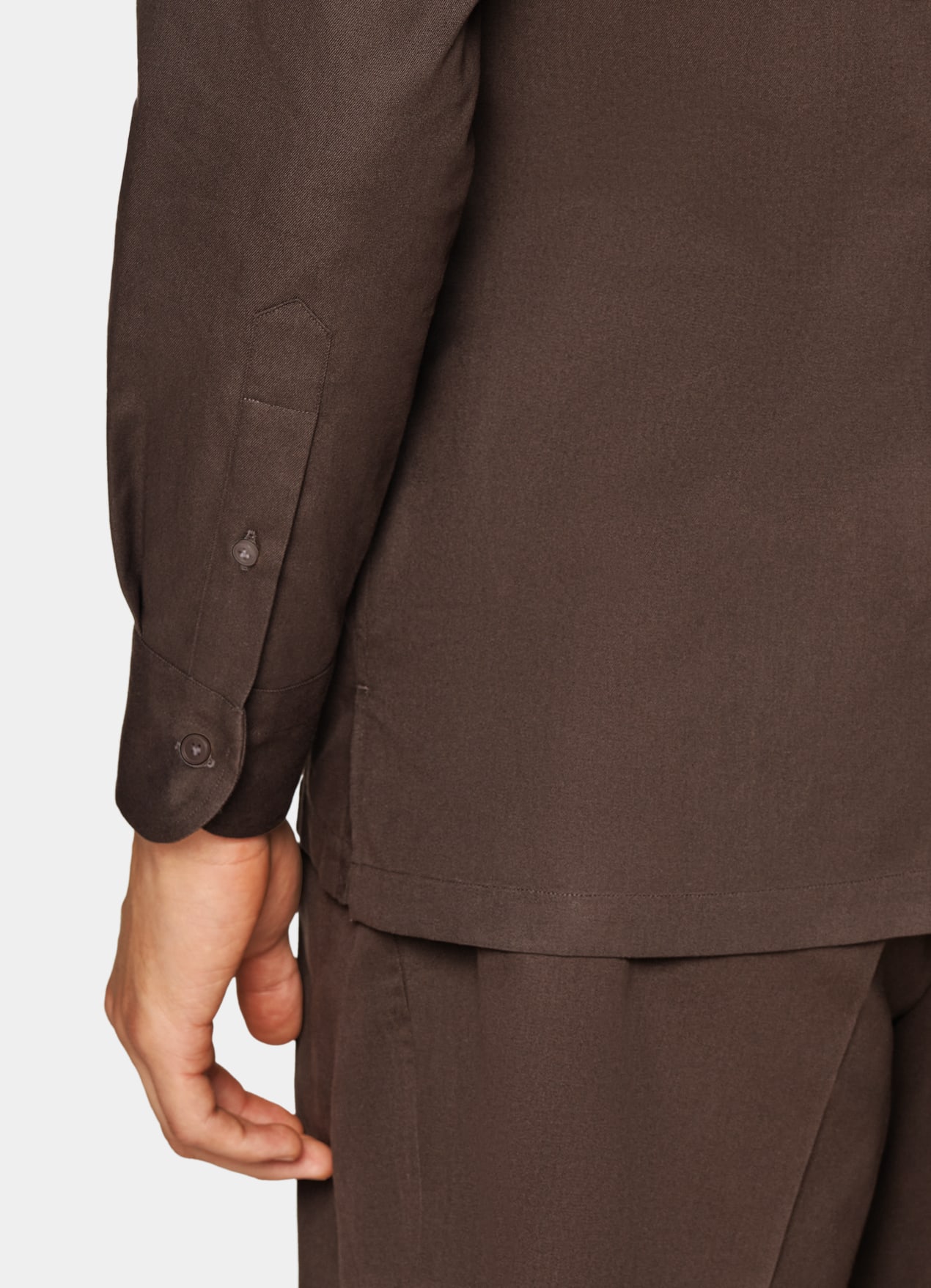 Ensemble Casual marron moyen