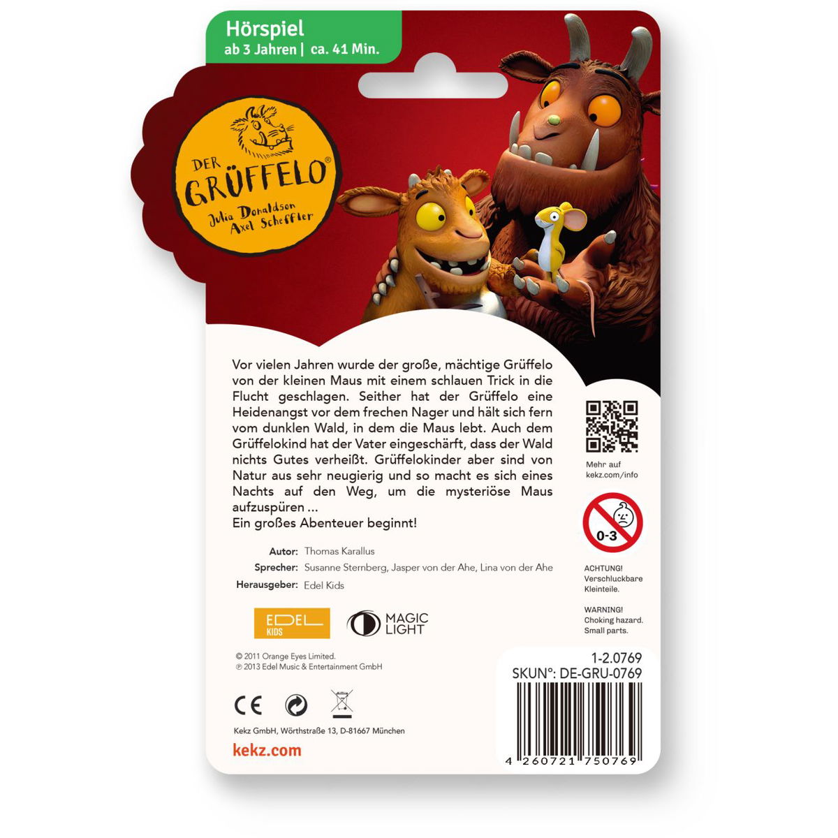 KekzKekz   Audiochip Grüffelo Grüffelokind
