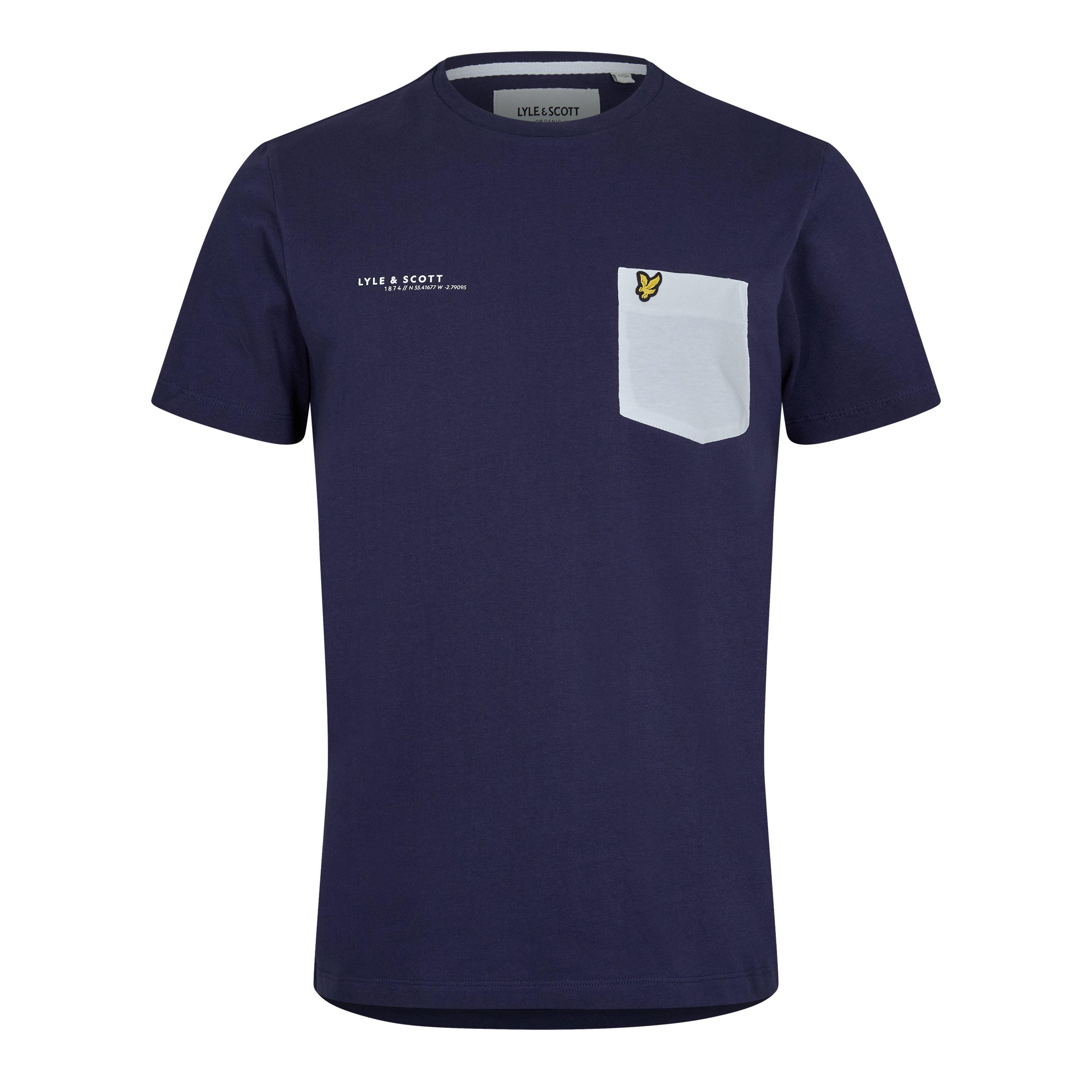 Lyle and Scott Print Pocket T-Shirt