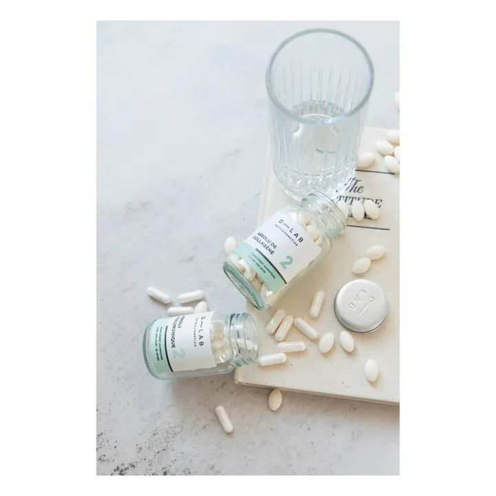 D-LAB NUTRICOSMETICS Duo Nutriton-Absolue - Collagène & acide hyaluronique - 1 mois