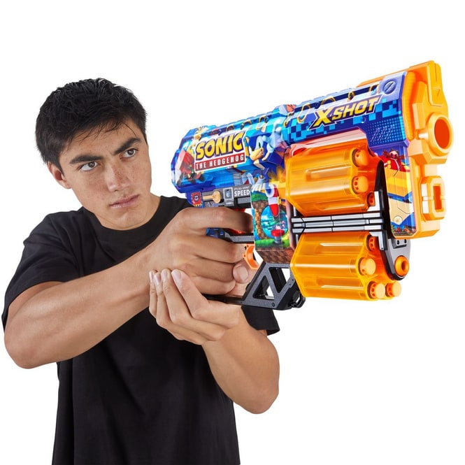XShot Skins - Dread Dart Blaster - Sonic