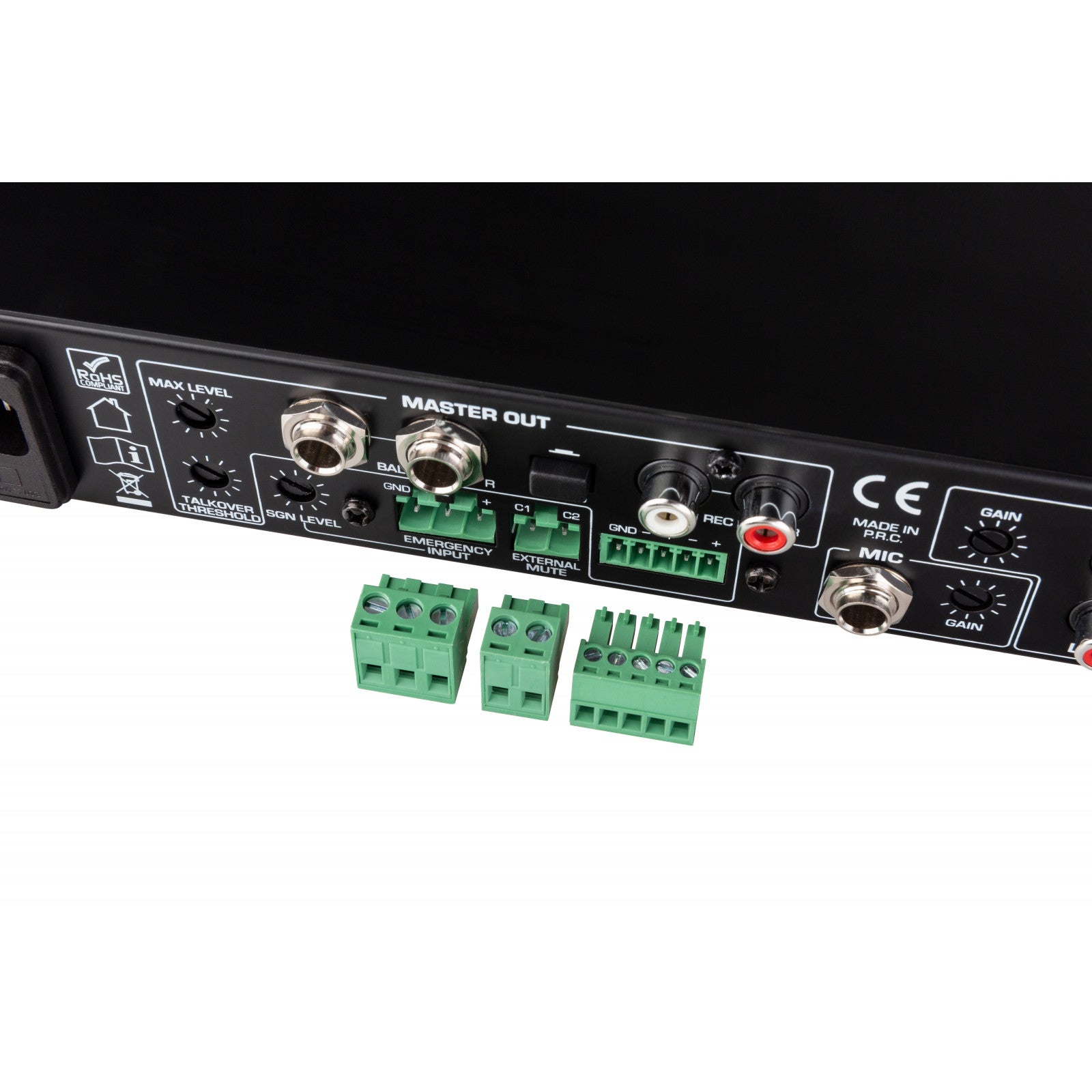 JB systems MIX 7.1 7-kanaals microfoon/lijnsignaal preamp/mixer