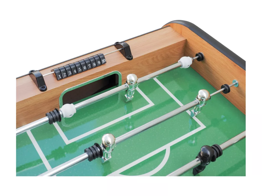 Babyfoot en bois foncé SAO POLO