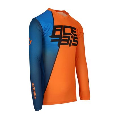 Maillot cross Acerbis MX J-TRACK SEVEN 2024 - Orange / Bleu