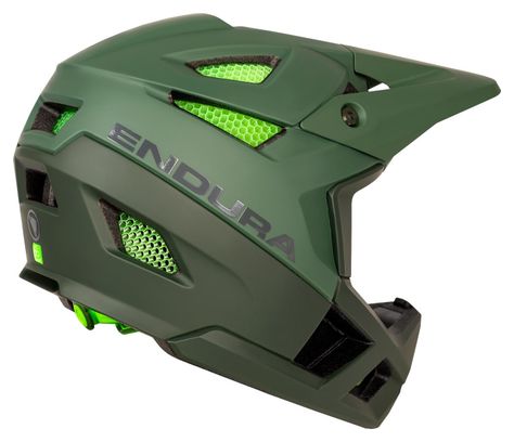 Casque Intégral Endura MT500 Vert
