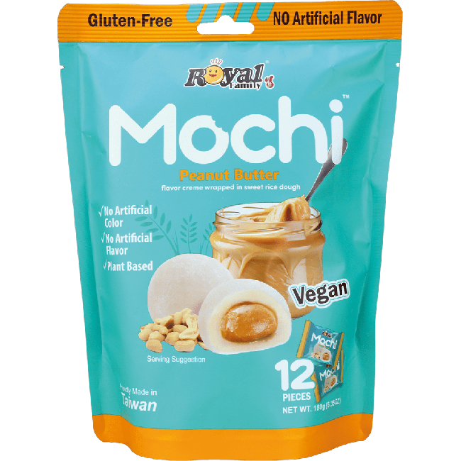 Royal Family Pindakaas Mochi 180g