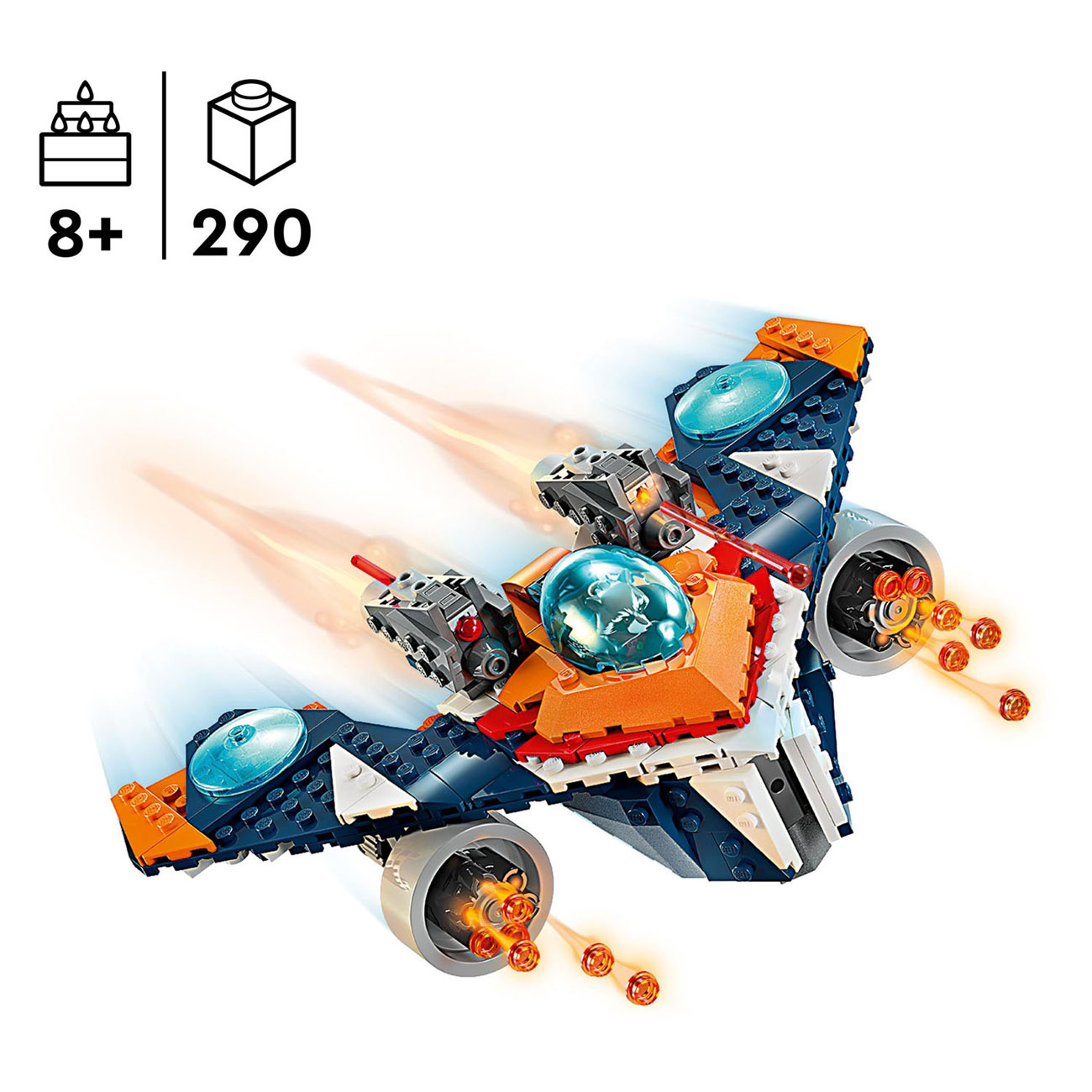 LEGO Super Heroes 76278 Rockets Warbird vs. Ronan