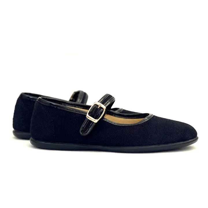 Hermosilla Ballerines Dahlia | Noir