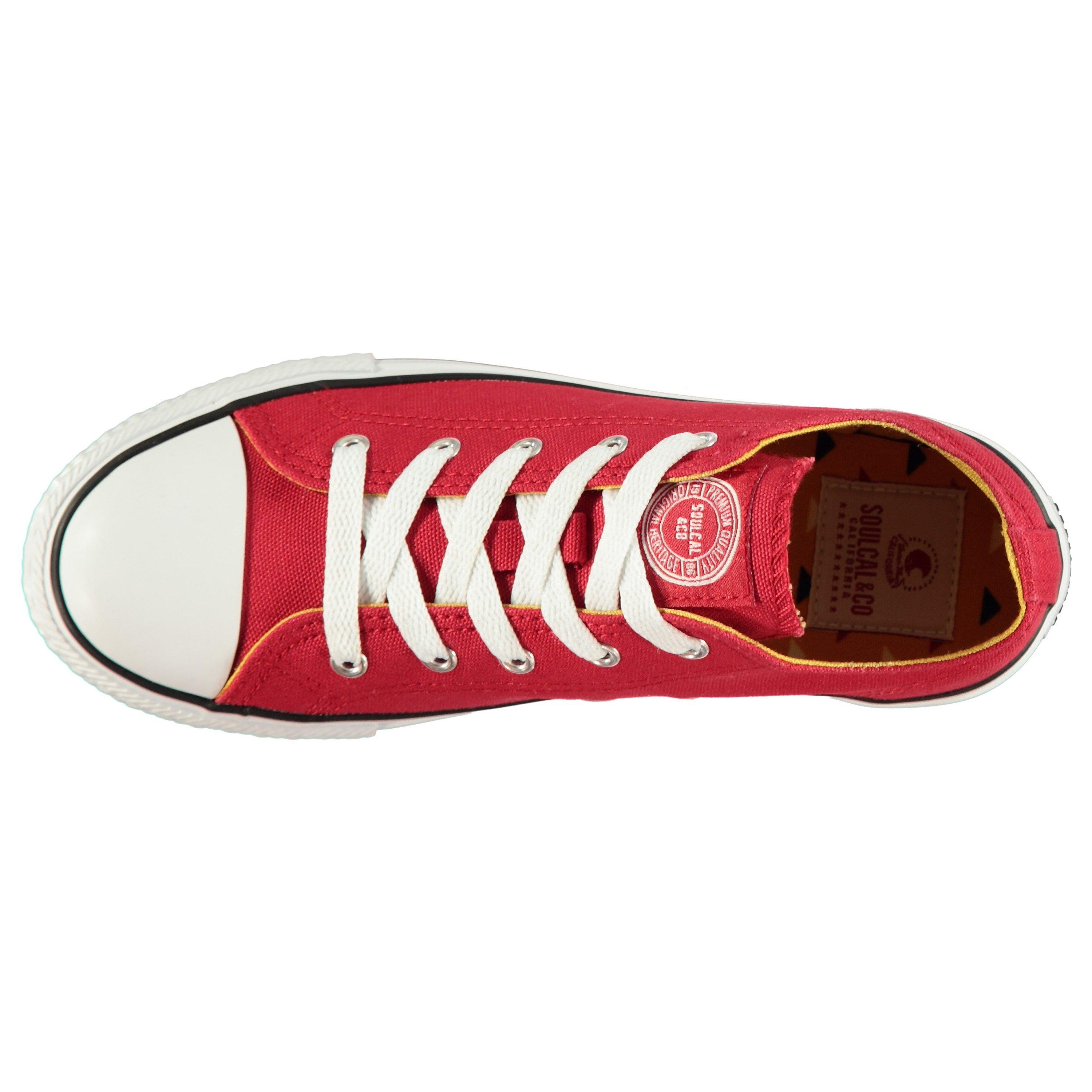 SoulCal Canvas Low Childrens Canvas Shoes