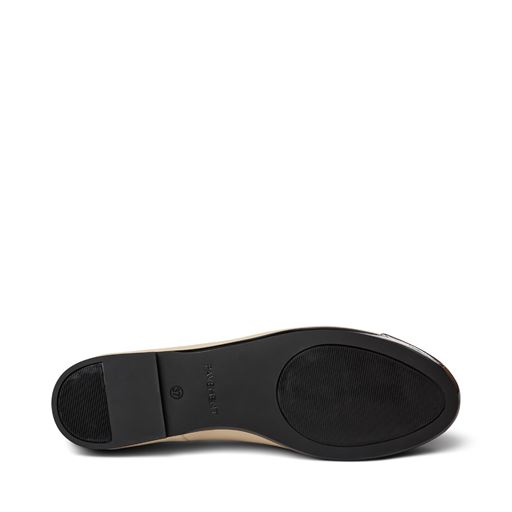 Pavement Lucy Ballerinasko, Beige/Black Patent, 38