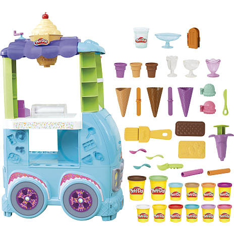 Play-Doh legetøjsisbil