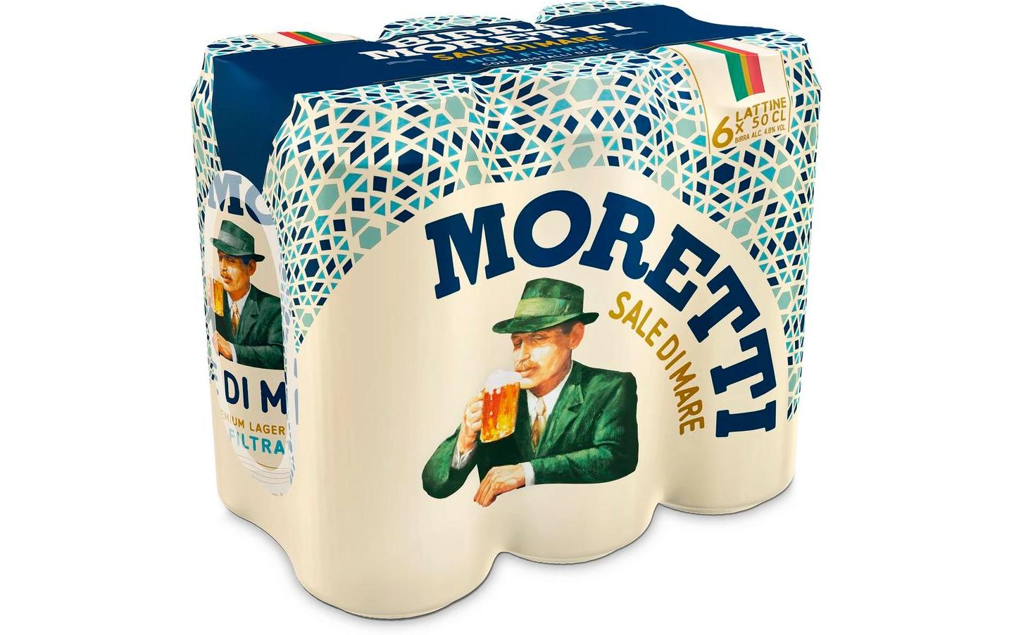 Bier Sale di Mare 4.8% 6 x 0.5 lUngefiltertes, aromatisches Bier mit einer Prise Meersalz für eine vollmundige Erfrischung
