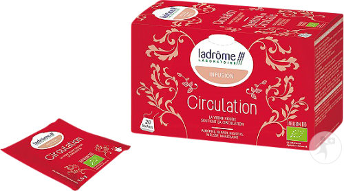 Ladrôme Circulation Infusion Pour Une Bonne Tension Bio 20 Sachets