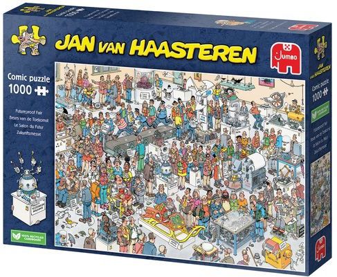 Jan Van Haasteren - Futureproof Fair - Puzzel - Multikleur - 1000 Stukjes